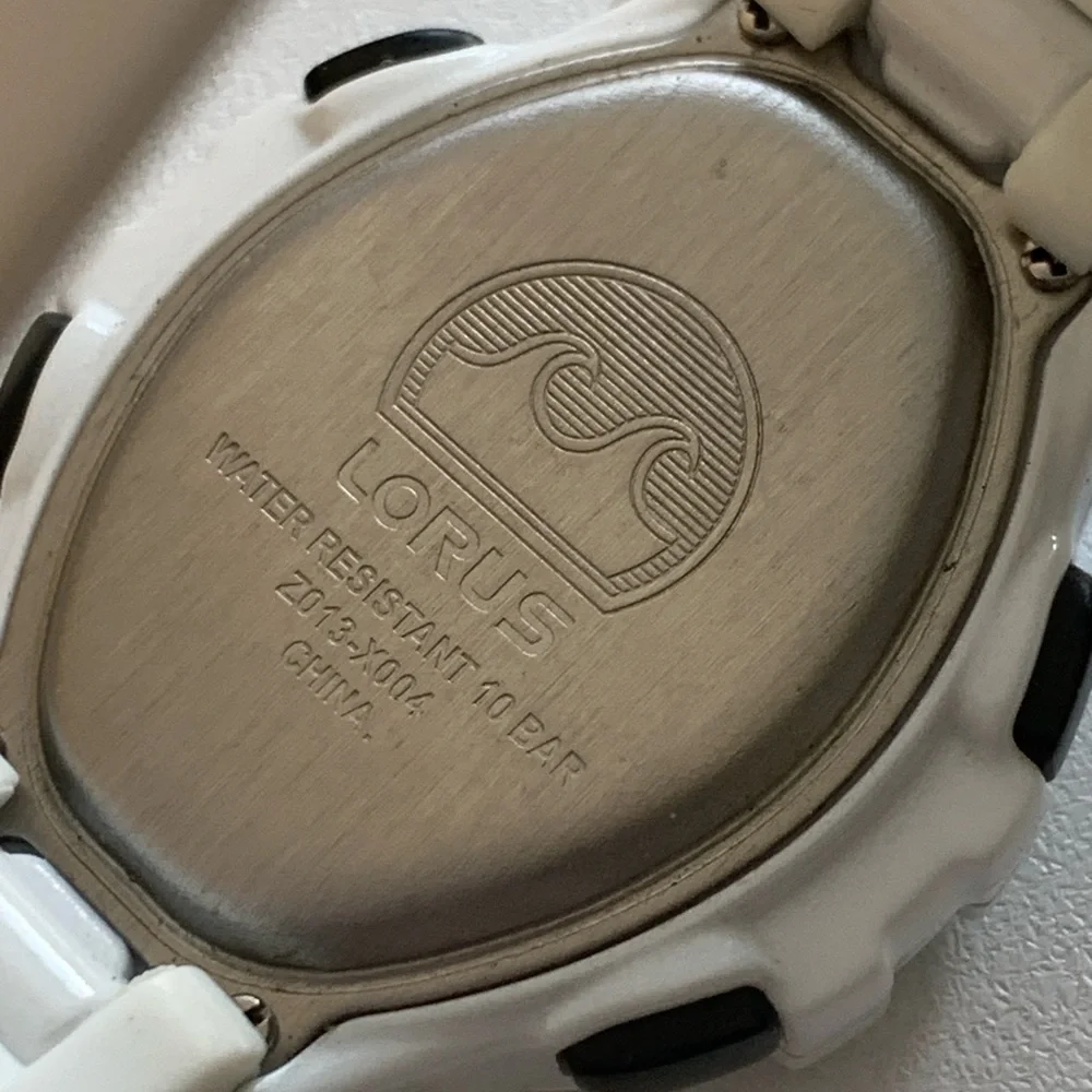 White Digital Sports Watch